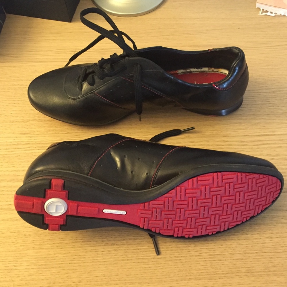 Cole Haan/Nike Air black leather shoes